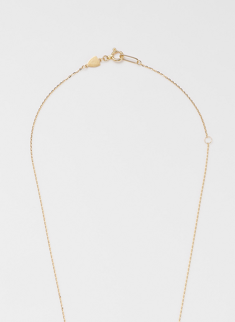 K18ダイヤモンドネックレス（0.2ct） 詳細画像 White 3