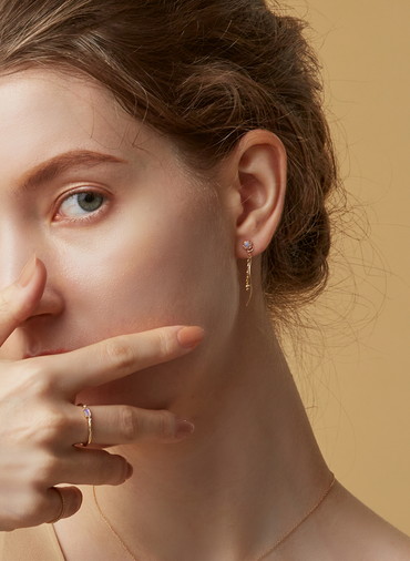 K10ピアスチャーム 詳細画像 Gold 4