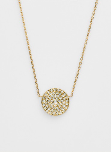 K18ダイヤモンドネックレス