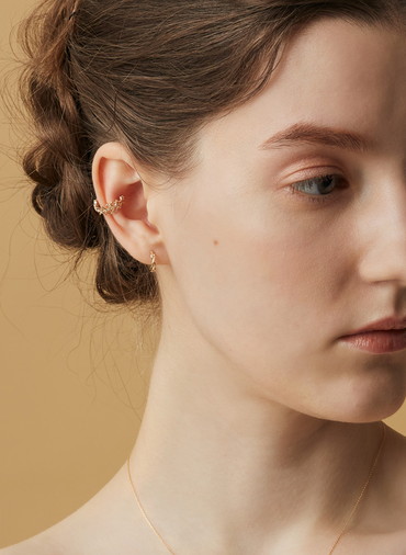 K10イヤリング 詳細画像 Gold 5