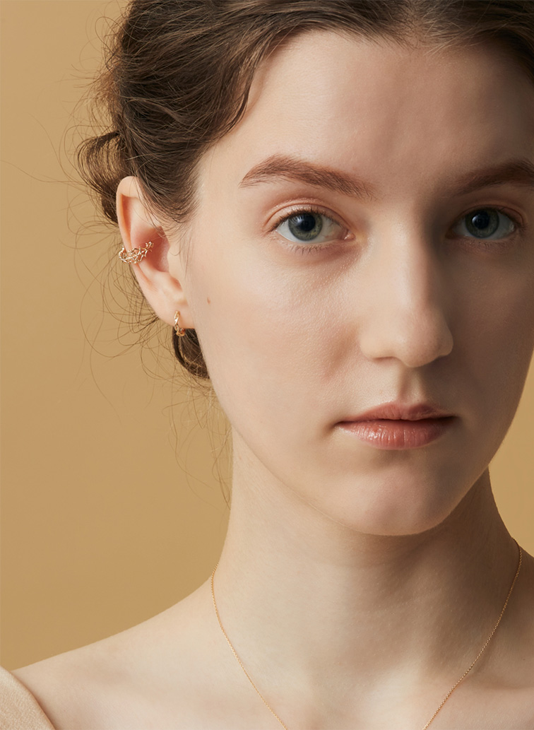 K10イヤリング 詳細画像 Gold 4