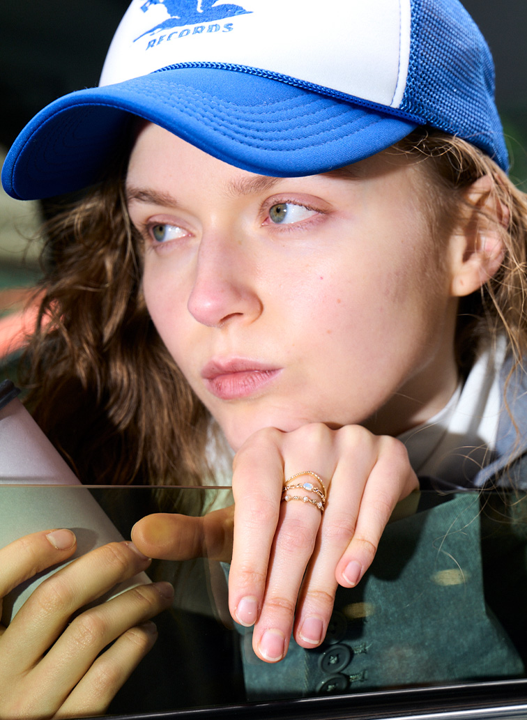 K18ダイヤモンドリング 詳細画像 White 1