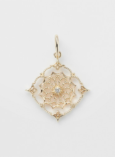 K10ダイヤモンドチャーム 詳細画像 Gold 1