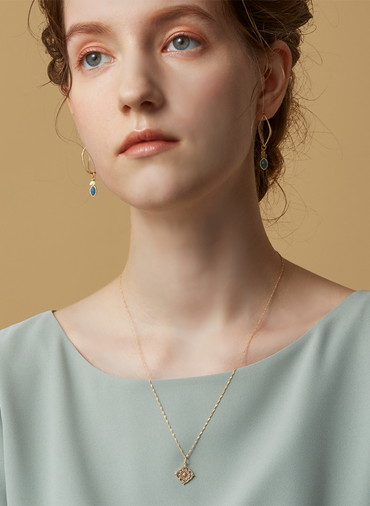 K10ダイヤモンドチャーム 詳細画像 Gold 4