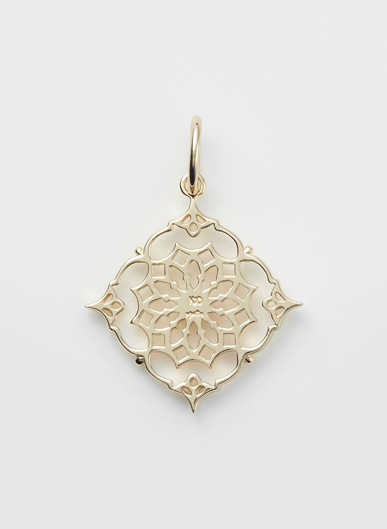 K10ダイヤモンドチャーム 詳細画像 Gold 2