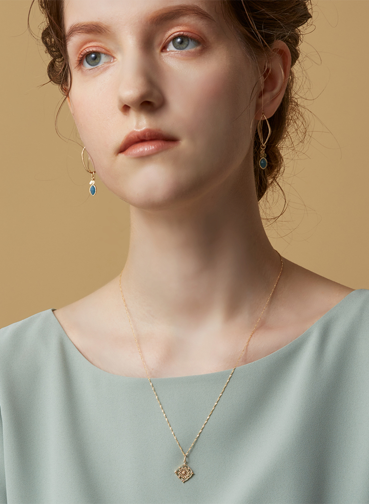 K10ダイヤモンドチャーム 詳細画像 Gold 4