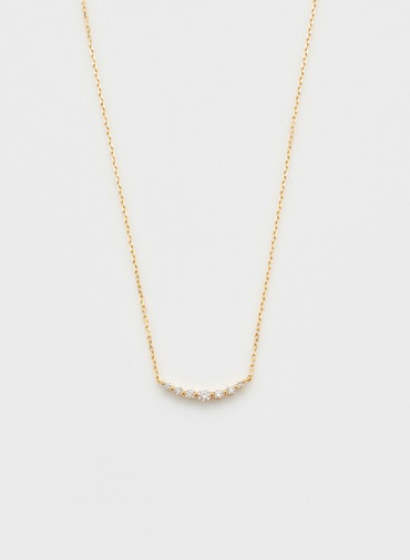 K18ダイヤモンドネックレス 詳細画像 White 2