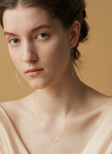 K18ダイヤモンドネックレス 詳細画像 White 5