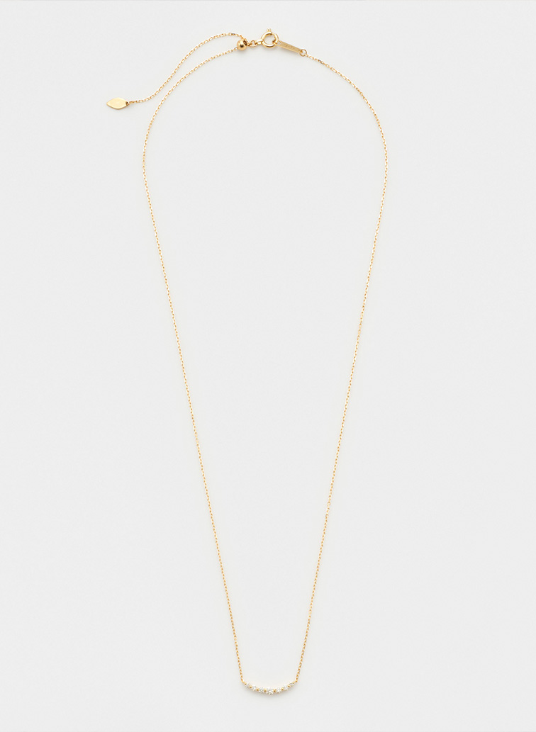 K18ダイヤモンドネックレス 詳細画像 White 1