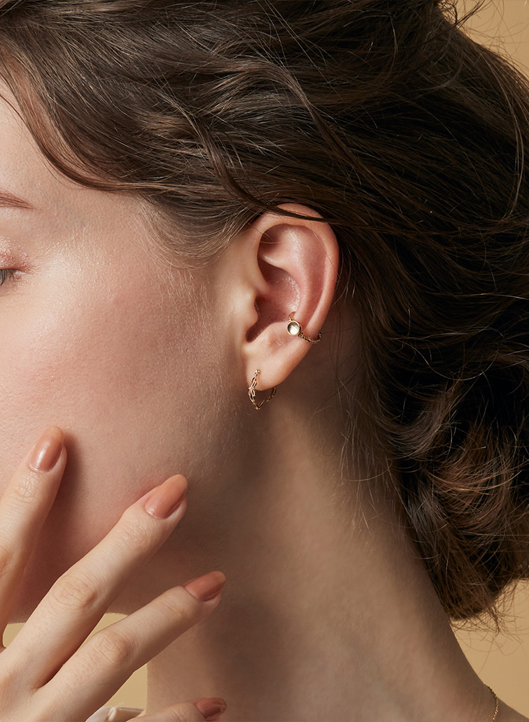 K10ピアス 詳細画像 Gold 7