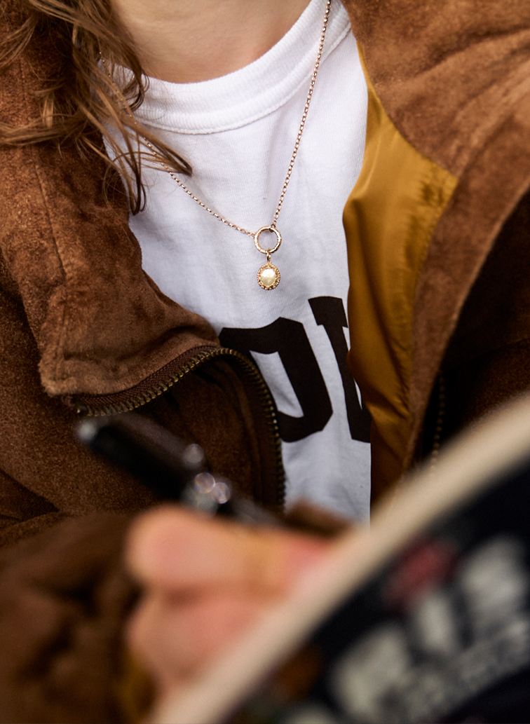 K10クォーツ／シェルチャーム 詳細画像 Gold 1