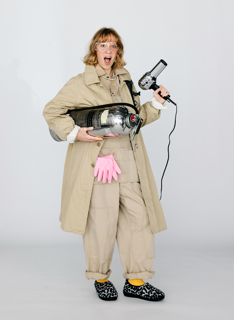 SUBU DOTS VAMP LEOPARD WHITE 詳細画像 Other 2