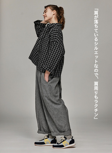 【オールシーズン大活躍】コンパクトシャツ【CAPSULE COLLECTION】 詳細画像 Black 3