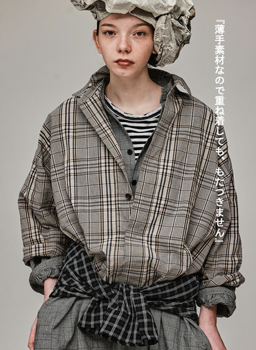 【オールシーズン大活躍】コンパクトシャツ【CAPSULE COLLECTION】 詳細画像 Beige 4