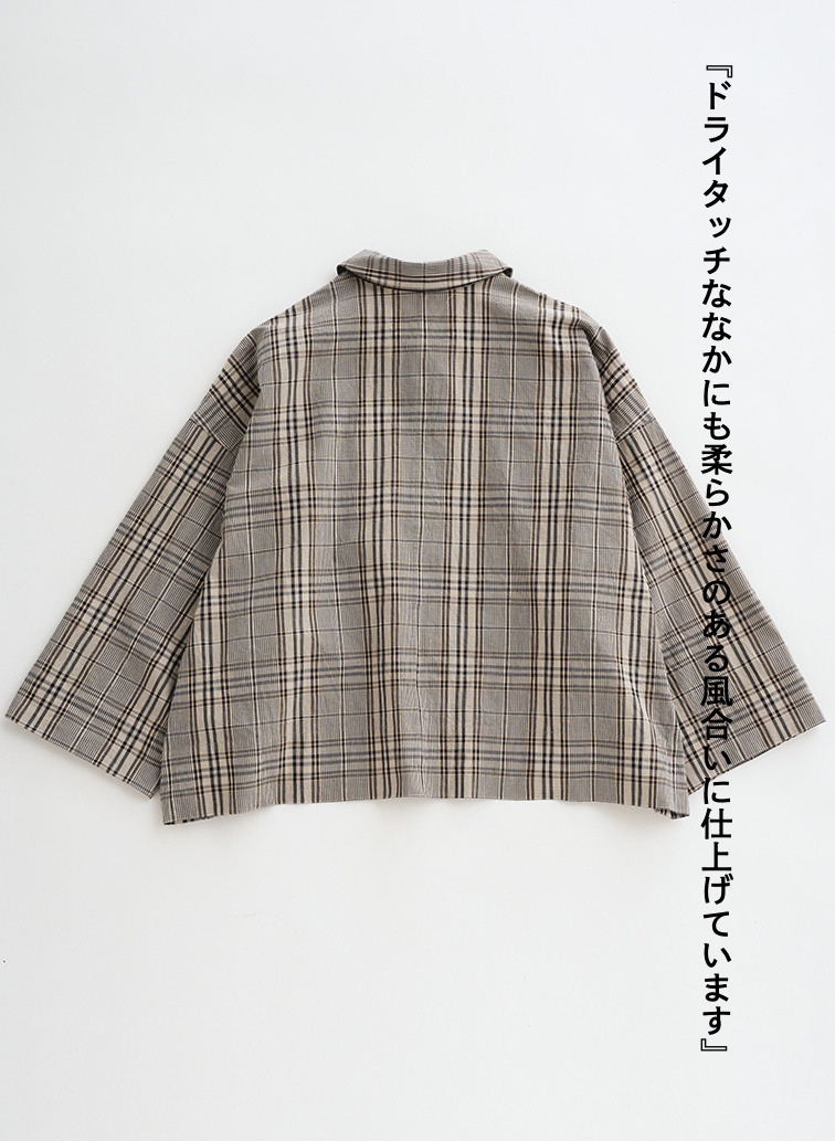 【オールシーズン大活躍】コンパクトシャツ【CAPSULE COLLECTION】 詳細画像 Beige 2