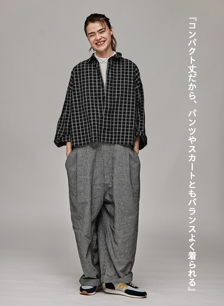 【オールシーズン大活躍】コンパクトシャツ【CAPSULE COLLECTION】 詳細画像 Black 1