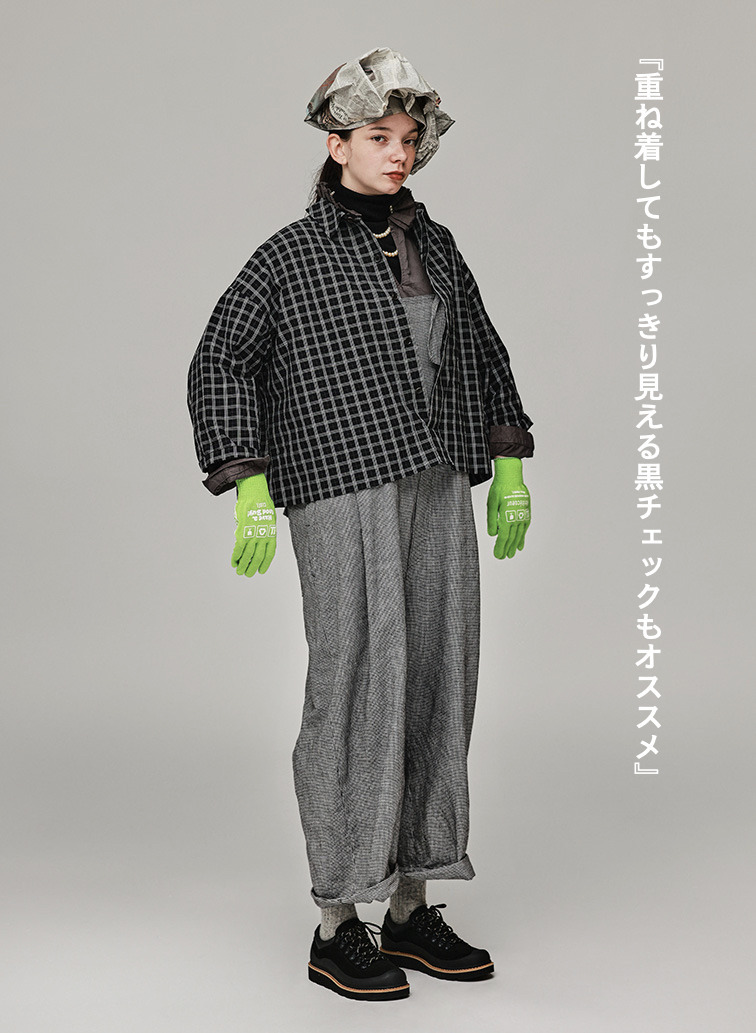 【オールシーズン大活躍】コンパクトシャツ【CAPSULE COLLECTION】 詳細画像 Black 7