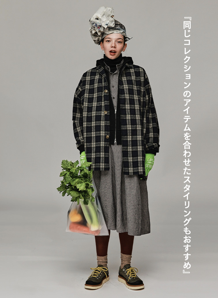 【毎日使いたくなる】フロントヨークワンピース【CAPSULE COLLECTION】 詳細画像 Beige 5