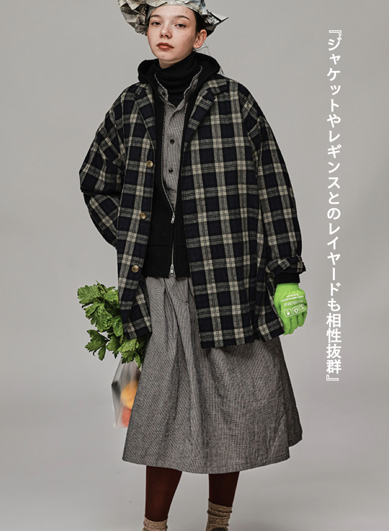 【毎日使いたくなる】フロントヨークワンピース【CAPSULE COLLECTION】 詳細画像 Beige 6