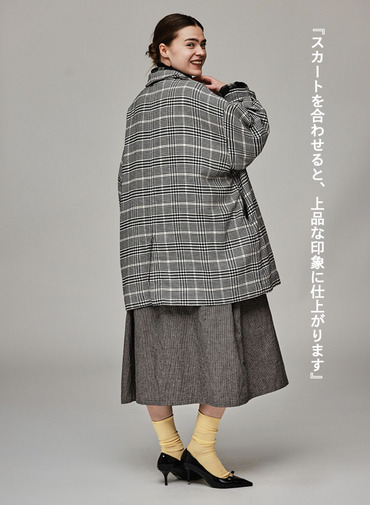 【スタイリストがイチ推し】ショートコート【CAPSULE COLLECTION】 詳細画像 Ivory 3