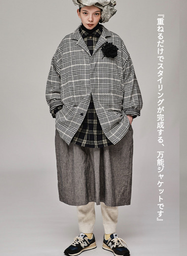 【スタイリストがイチ推し】ショートコート【CAPSULE COLLECTION】 詳細画像 Ivory 5