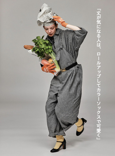 【着回し力抜群】クロスバックオーバーオール【CAPSULE COLLECTION】 詳細画像 White 6