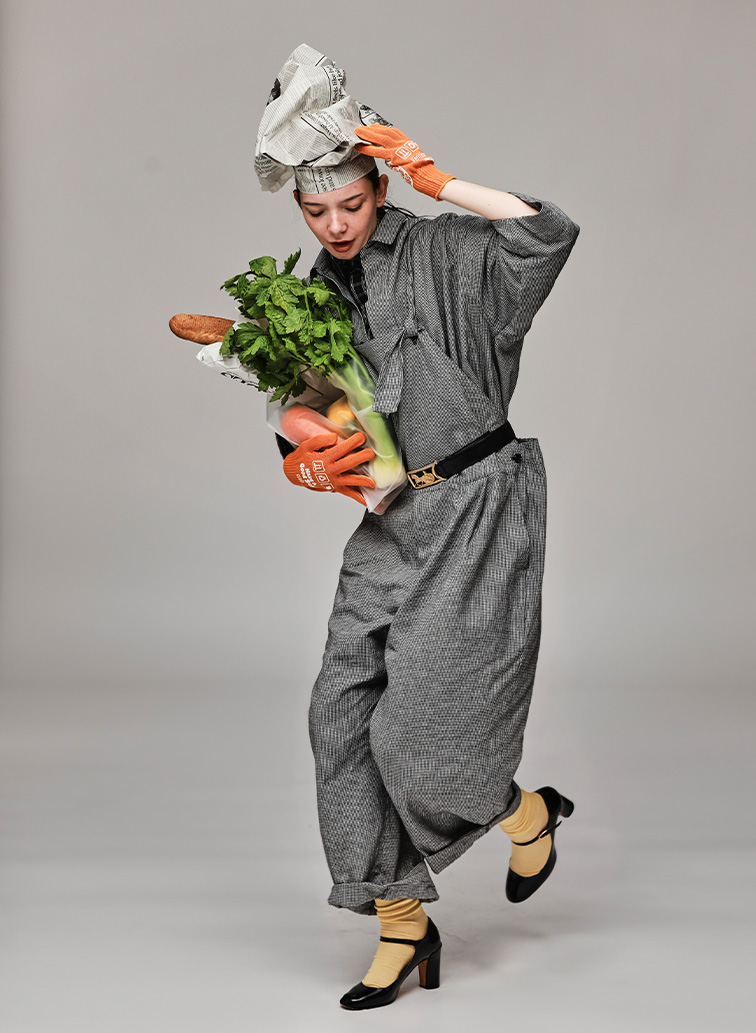 クロスバックオーバーオール｜CLUÉL Have a Good Buy!｜ファッション