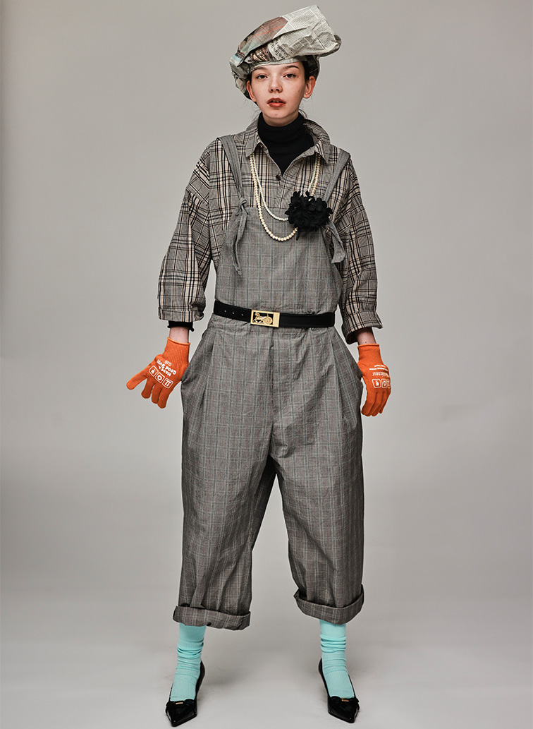 クロスバックオーバーオール｜CLUÉL Have a Good Buy!｜ファッション