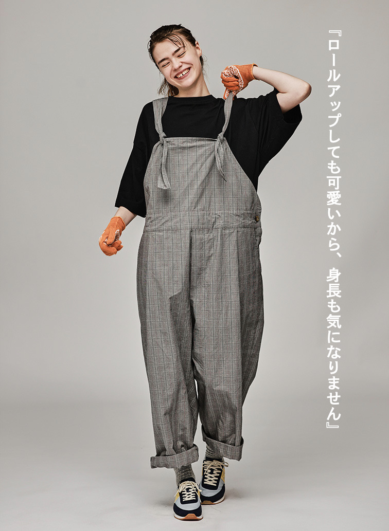 【編集部の人気No.1】クロスバックオーバーオール【CAPSULE COLLECTION】 詳細画像 Gray 3