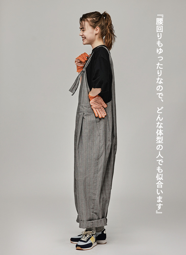 【編集部の人気No.1】クロスバックオーバーオール【CAPSULE COLLECTION】 詳細画像 Gray 4