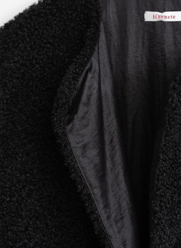 Boa Long Vest 詳細画像 Black 3