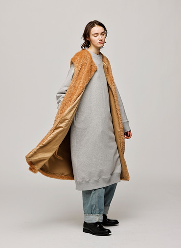 Boa Long Vest 詳細画像 Camel 2