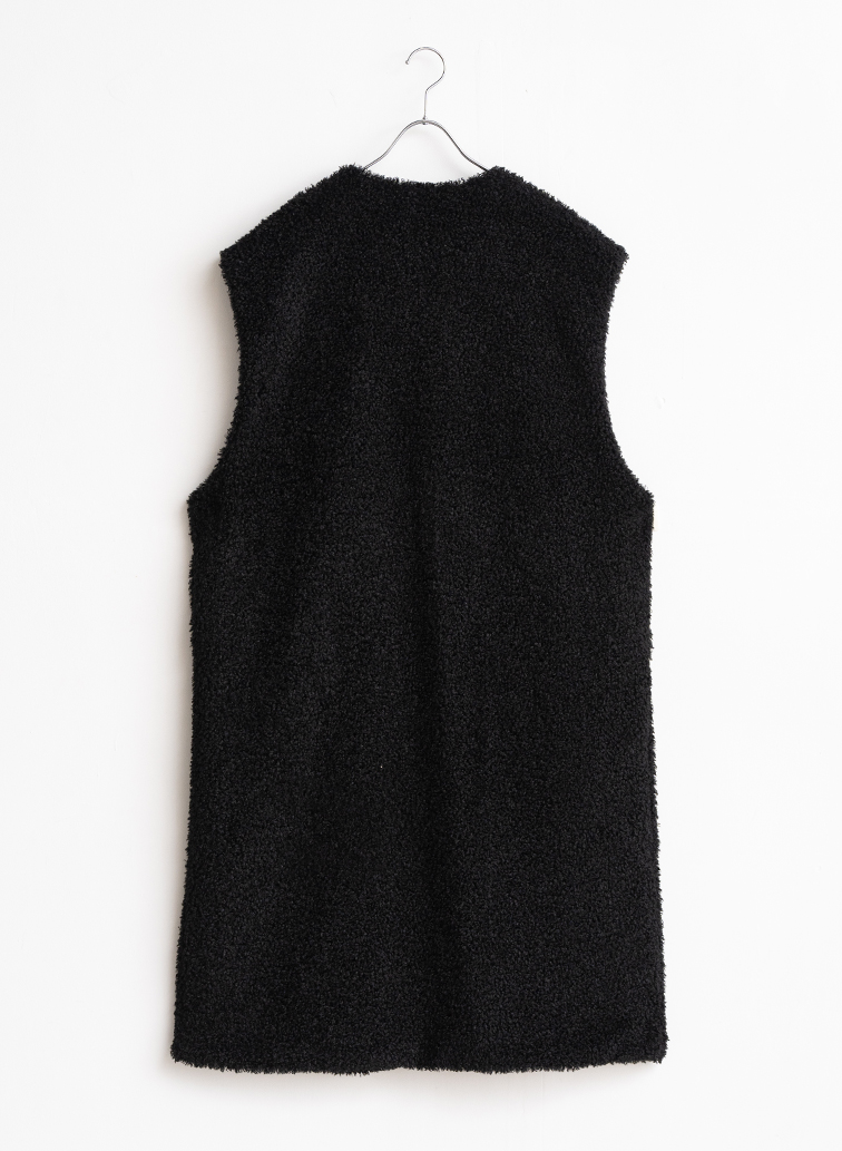 Boa Long Vest 詳細画像 Black 2