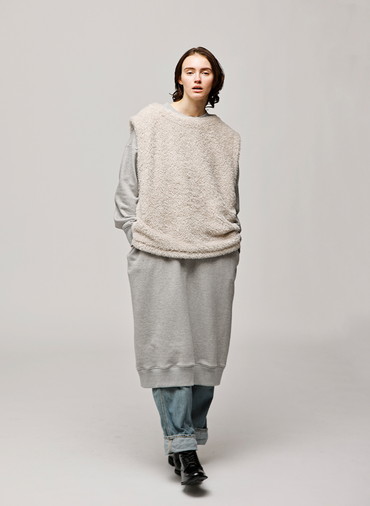 Boa Vest 詳細画像 Light Gray 4