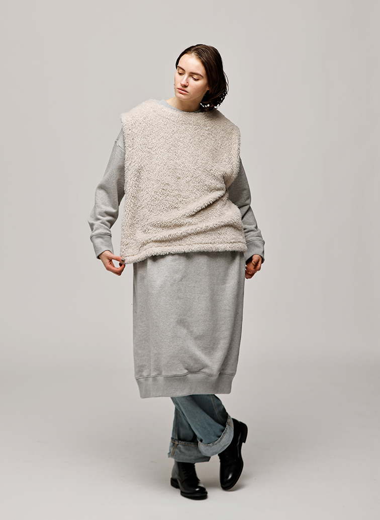 Boa Vest 詳細画像 Light Gray 3