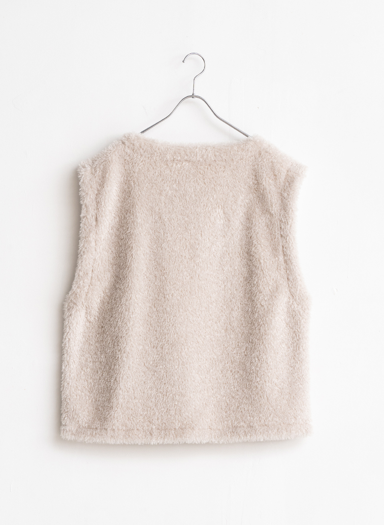 Boa Vest 詳細画像 Light Gray 2