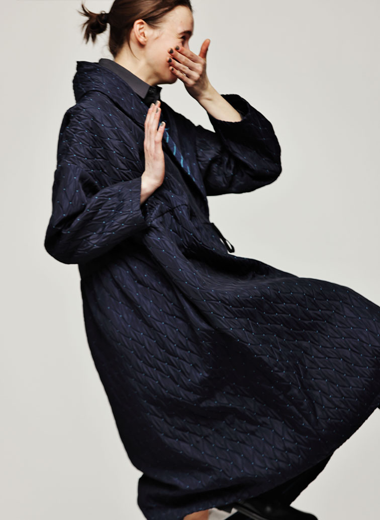 Cashecoeur Dress 詳細画像 Navy 5