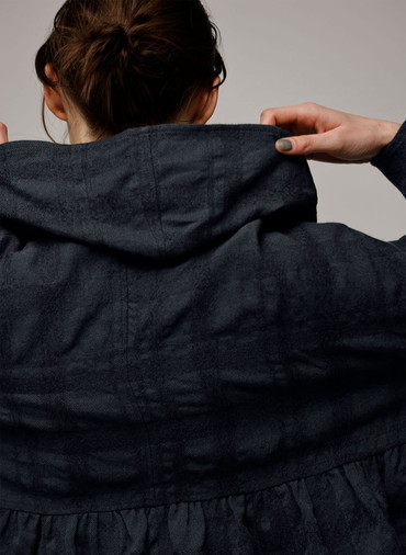 Gathered Cardy 詳細画像 Navy 3