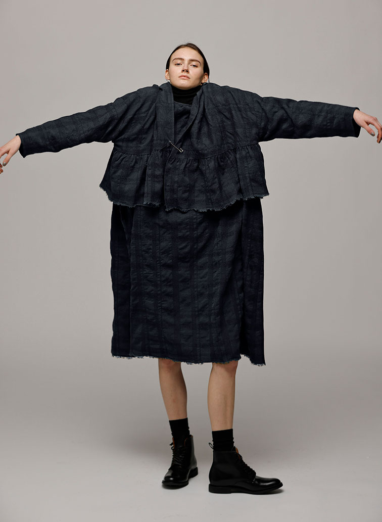 Gathered Cardy 詳細画像 Navy 2