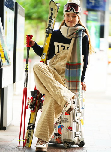 50&times;190 カシミヤストール CPG52521【UNISEX】 詳細画像 Ivory 3