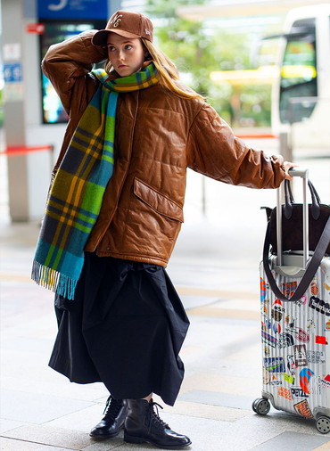 35&times;190 カシミヤスカーフ CPG52473【UNISEX】 詳細画像 Turquoise Blue 2