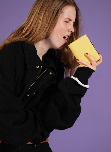 Leather Mini wallet 詳細画像 Ecru 6