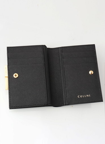 Leather Mini wallet 詳細画像 Black 4