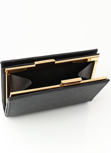 Leather Mini wallet 詳細画像 Black 7
