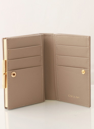 Leather Mini wallet 詳細画像 Grey 4