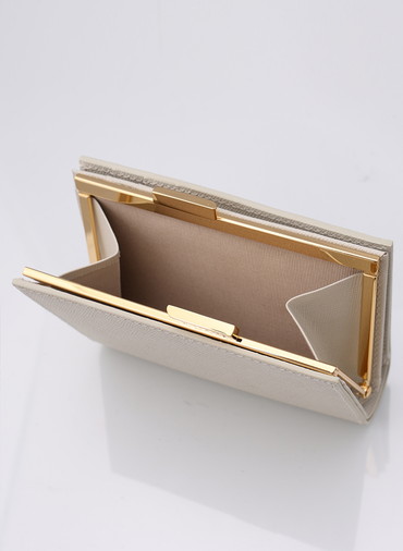 Leather Mini wallet 詳細画像 Ecru 5