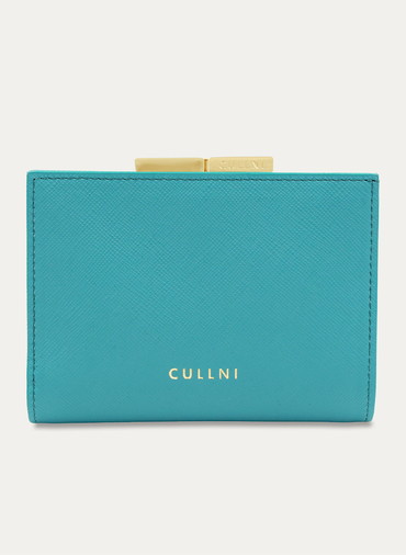 Leather Mini wallet 詳細画像 Blue 1