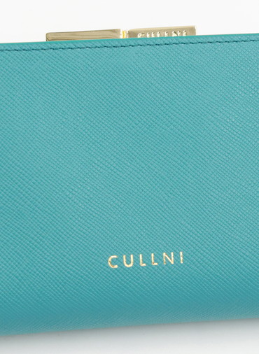 Leather Mini wallet 詳細画像 Blue 2