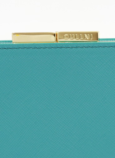 Leather Mini wallet 詳細画像 Blue 3