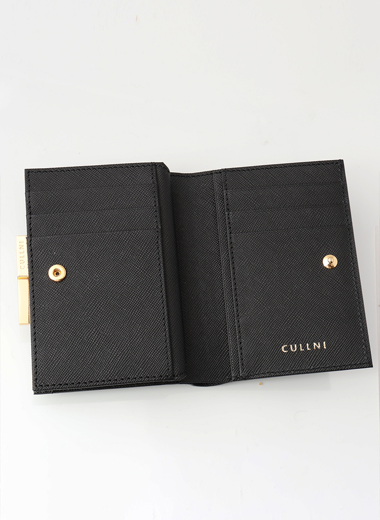 Leather Mini wallet 詳細画像 Black 4